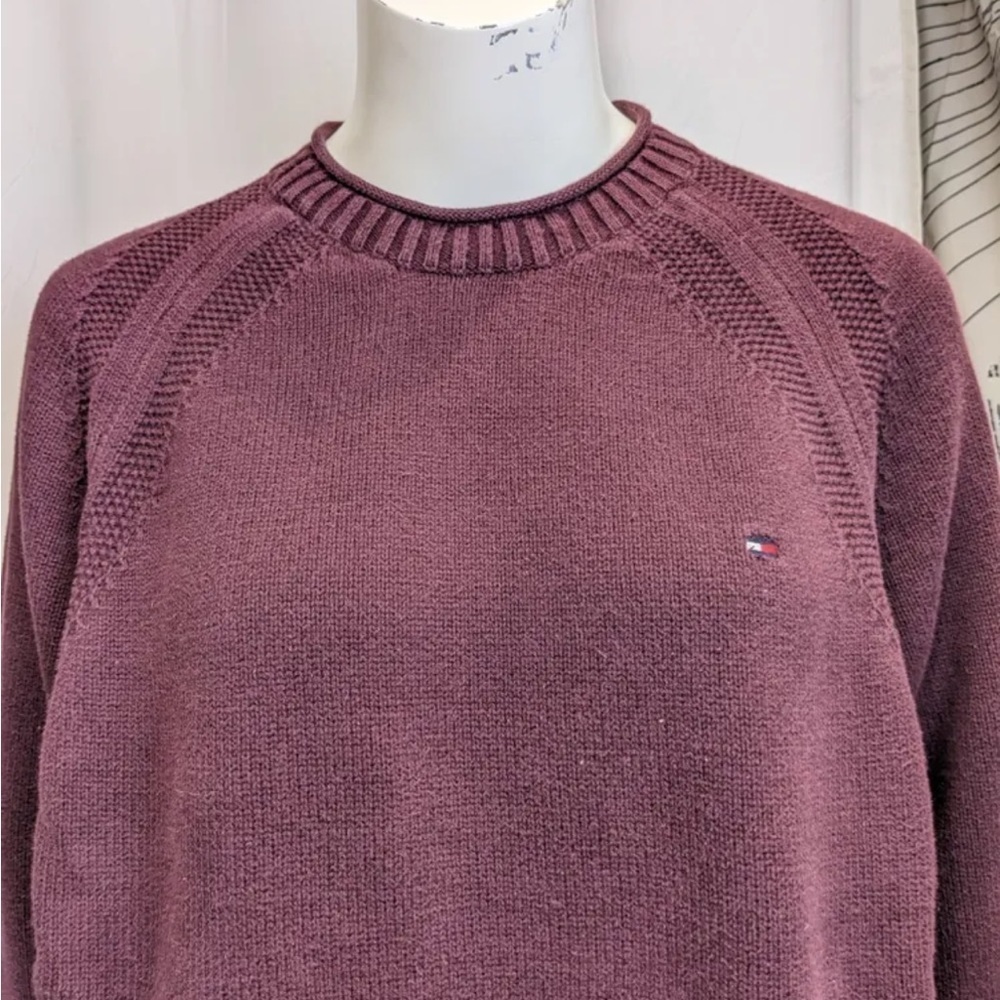 TOMMY HILFIGER 100% cotton sweater, crew neck - Picture 2 of 6